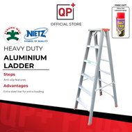 [HEAVY DUTY] STRONGMAN ALUMINIUM 9 - 12 STEPS DOUBLE/SINGLE SIDED LADDER TANGGA LIPAT ALUMINIUM 9 - 