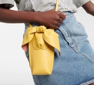 loewe 黃色小兔子手機包 18*4*8cm，99新 配件塵袋
