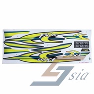 Suzuki FX110 (3) Body Stripes S333 (Black)