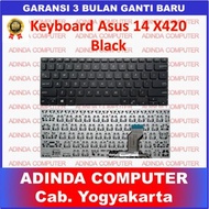 Asus Vivobook 14 X420 X420F X420FA X420U X420UA A420 A420F A420U A420UA Black Keyboard