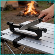 Alia Knive Sharpener with Adjustable Angles Guides Handheld Manual Sharpening Tool for Kitchen Knive