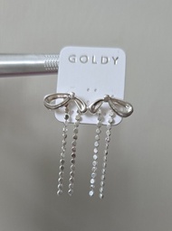 日本飾物品牌Goldy蝴蝶結ribbon耳環耳針Pierce