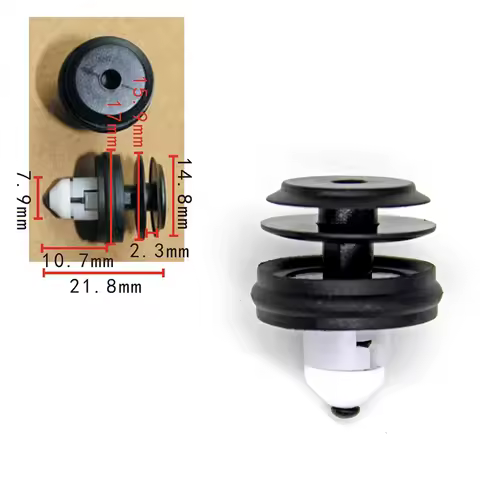 10/50/100X 8mm Hole Clip For BMW X5 X3 G01 Z4 5 6 G30 G31 G38 E36 530i 540i Interior Door Trim Panel