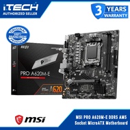 MSI PRO A620M-E DDR5 AM5 Socket MicroATX Motherboard