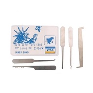 Padlock Practice No Lock Unlocking Extractor Pick Key Locksmith Tool Set Lock Pick