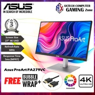 ASUS ProArt Display PA279CV 27" 4K UHD IPS Eye Care + Height Adjustable Monitor (100% SRGB, USB Hub + USB-C, DisplayPort