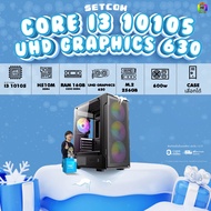 BONMECOM2 คอมประกอบ / CPU i3 10105 / Intel UHD Graphics 630 / Case เลือกแบบได้ครับ