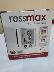 【全新 真善美 購】Rossmax S150 手腕式自動血壓計
（可偵測心律不整  + 不規則心跳）