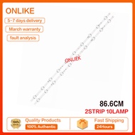 ( NEW ) 43UJ652T / 43UJ652-TB LG 43 INCH LED TV BACKLIGHT ( LAMPU TV ) 43" LG BACKLIGHT 43UJ652 43UJ