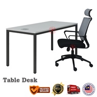 4ft 5ft 6ft Office Desk / Writing Table / Study Table / Office Table / Meja Tulis / Meja Pejabat / M