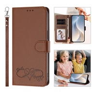 XICCI For Huawei Honor X9D X9C X9B X9A X7C X7D X8B X8D X6D Smile Happy Love Leather Business Wallet