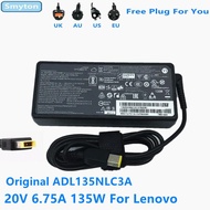 Original 135W Laptop AC Adapter Charger For Lenovo Thinkpad Y50 Y700 W540 20V 6.75A ADL135NLC3A ADL1