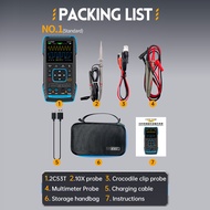 FNIRSI 2C53T dual channel 50M three in one digital oscilloscope+multimeter+signal generator instrume