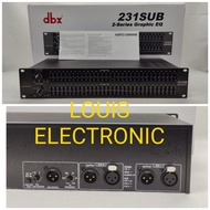 Terbaru Equalizer Dbx 231 Sub Dbx 231Sub Dbx231 + Subwoofer Output