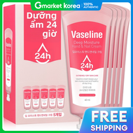 Vaseline | Vaseline Tặng Kèm 5 Bộ Kem Dưỡng Tay Siêu dưỡng Ẩm Trong 24 Giờ Dành cho Da Body Hair Han