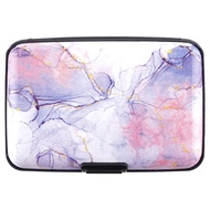 EZ Life Mini RFID Aluminum Wallet Credit Card Holder Slim Metal Hard Case Business Card Case for Wom