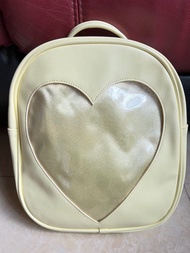 Wego 黃色 心型 痛袋