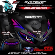 VARIO 125 MOTORCYCLE HEADLIGHT STICKER 2025 NEW - VARIO 125 HEADLIGHT EYEBROW STICKER DV-03