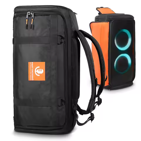 Waterproof Speaker Shoulder Bags Large Capacity Foldable Protection Speaker Storage Breathable Acces