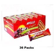 Apollo Chocolate Creamed Waffle 1600 [18gx36pcs]