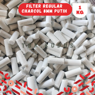 Gabus Busa Filter Regular Charcoal Putih 1 Kg