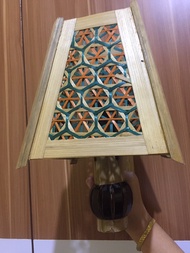 Promosi/hiasan lampu/Kap Lampu Bambu Kap Lampu Hias Dinding Anyaman Bambu