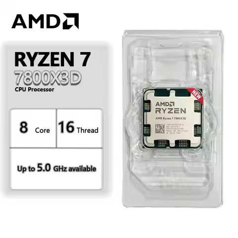 To AMD R7 7800X3D Ryzen 7 7800X3D 5.0 GHz 8 Cores 16 Threads CPU 5NM L3=96M 100-100000910 Socket AM5