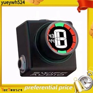 yueywhSWIFF 1 PCS C20 Innovative Mini Pedal Tuner Black Aluminum Alloy Pedal Tuner for Chromatic Gui