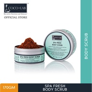COCOLAB Spa Fresh Body Scrub [Moisturizing Scrub, smoother supple skin, brightening effects with 1 w