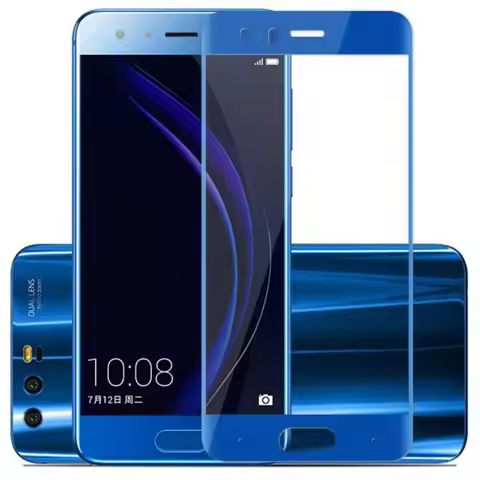 9D Full Cover Color Tempered Glass For Huawei honor 9 honor 9 Lite Honor9 9Lite Screen Protector Fil