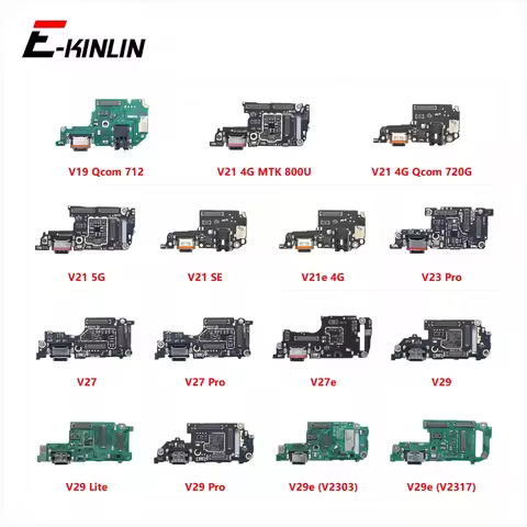 Charging Port Dock Plug Connector Charger Board Cable For Vivo V19 V21 4G MTK 800U Qcom SE V21e V23 
