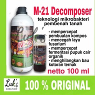 M21 DECOMPOSER dekomposer probiotik pembuat kompos lebih cepat