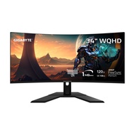 GS34WQC - 34" VA Curved Gaming Monitor - WQHD 3440x1440-120Hz/OC 135Hz - 1ms MPRT - AMD FreeSync Pre