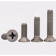 TA2 Titanium Countersunk Cross Self Tapping Screw Flat Head Screw M2 M2.5 M3 M4 M5