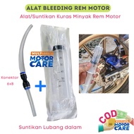 Motorcycle Brake Fluid Drain Injection Tool 50 ML + 50cc Oil Suction Hose