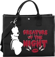 XYANFA Rocky Horror Cosmetic Bag Picture Show Gift Fans Gift Horror Movie Themed Gifts, Creature Nig