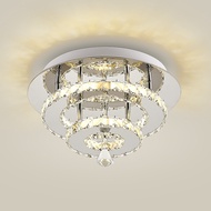 Aisle Light Simple Modern Crystal Light Corridor Round LED Ceiling Lighting Crystal Light Foyer Ligh