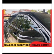 DMAX 2021-2025/ 4 INCH 4 DOOR VISOR