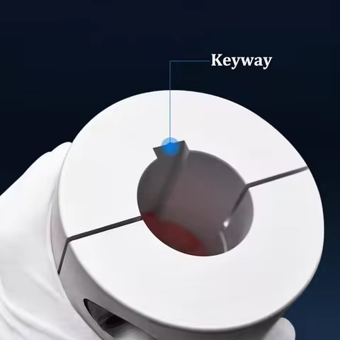 LM series D65 L85 Flexible plum clamp coupler D65L85 shaft size CNC Jaw shaft coupling 14mm-30mm cou