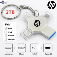 🔥จัดส่งฟรี + COD🔥4-In-1 Flash Drive USB 3.0 Memory Stick OTG Pendrive Fast Speed Type-C สำหรับ I/o/s/แท็บเล็ต/ Android/ สมาร์ทโฟน /Pc