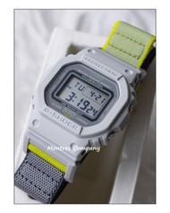 Montres Company 香港註冊公司(33年老店) 卡西歐 CASIO G-SHOCK G SHOCK GSHOCK 200米防水 5年電池壽命 布質錶帶 DW5600 DW5600MNC D