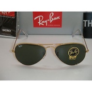 PROMO ...KACAMATA SUNGLASS RAYBAN AVIATOR 3026 PILOT SHAPE ORIGINAL