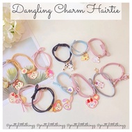 * SG READY STOCK * Dangling Charm Hairtie (Melody Kuromi, Cinnamoroll | Sanrio + Chip &amp; Dale, Stella Lou,Duffy | Disney)