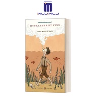 Huckleberry Finn ผจญภัยของ: (เพนกวินคลาสสิกรุ่นดีลักซ์) ปกอ่อน-ขอบฉีกโดย Mark Twain หนังสือภาษาอังกฤ