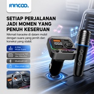 INNCOO C85 Car Karaoke Microphone Bluetooth MP3 Car Charger Multi Port