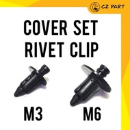 ［1pcs］COVER SET RIVET CLIP/BODY COVER CLIP RS150/RS-X/Y15ZR/LC135/R15/R25