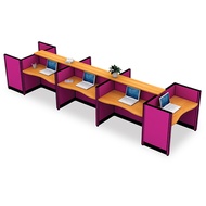 ชุด work system 8 ที่นั่ง (TOP Wave) โม-เทค MT-WA026LR
