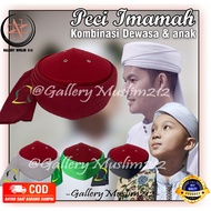 Instant Permanent Imamah Cap combination Permanent Imamah/ 3 meters combination Permanent Imamah Tur