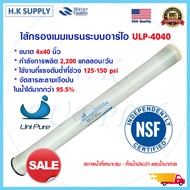 ไส้กรองน้ำ RO Unipure BW 4040 XLE LP 4040 ULP 4040 ECO 4040 ไส้กรอง เมมเบรน Fastpure Hydromax Ultra