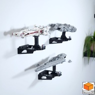 Wall Mount For Lego Star Wars Midi Scale Sets (75356 - Executor) (75374 - Tantive IV) (75375 - Mille